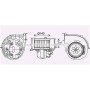 BW8574 AVA QUALITY COOLING Вентилятор салону