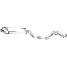 285-473 BOSAL Середній глушник вихлопних газів