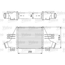 818638 VALEO Интеркулер
