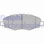 LP2059 DELPHI Комплект гальмівних колодок дисковий гальм