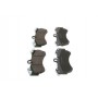 0 986 424 740 BOSCH Комплект гальмівних колодок дисковий гальм