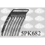 5PK682 SASIC Поліклиновий ремінь