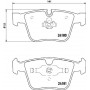 8DB 355 013-641 HELLA Комплект гальмівних колодок дисковий гальм