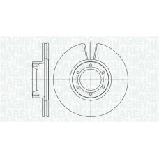 361302040390 MAGNETI MARELLI Гальмівний диск