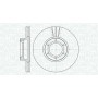 361302040390 MAGNETI MARELLI Гальмівний диск