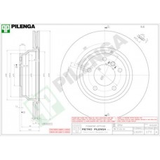 V711 PILENGA Гальмівний диск