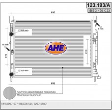 123.193/A AHE Радіатор охолодження двигуна