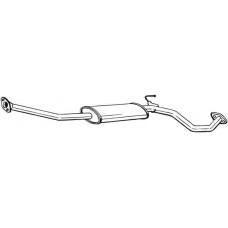 284-553 BOSAL Середній глушник вихлопних газів