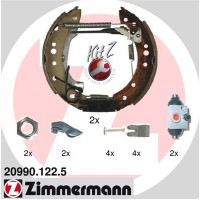 20990.122.5 ZIMMERMANN Комплект гальмівних колодок