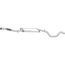 294-003 BOSAL Середній глушник вихлопних газів