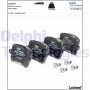 LP3247 DELPHI Комплект гальмівних колодок дисковий гальм