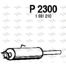 P2300 FENNO Середній глушник вихлопних газів
