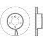 BDR2429.20 OPEN PARTS Гальмівний диск