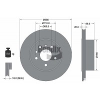 BDS2081 BENDIX Braking Гальмівний диск