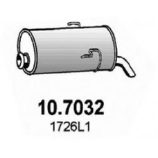 10.7032 ASSO Глушник вихлопних газів кінцевий