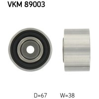 VKM 89003 SKF Паразитный / Ведущий ролик, Зубчастий ремінь