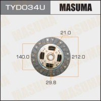 TYD034U MASUMA Диск зчеплення