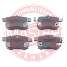 13046134822N-SET-MS MASTER-SPORT GERMANY Комплект гальмівних колодок дисковий гальм