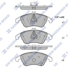 SP2292 Hi-Q КомплеК т гальмівних колодок, дискове гальмо