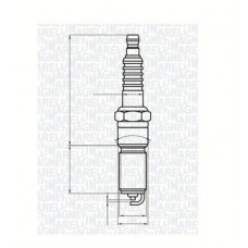 062000787304 MAGNETI MARELLI Свічка запалювання
