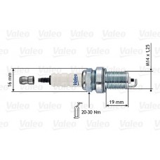 246858 VALEO Свічка запалювання