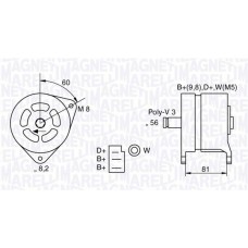 063324145010 MAGNETI MARELLI Генератор