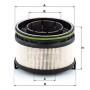 PU 11 002 z KIT MANN-FILTER Паливний фільтр