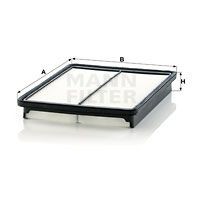 C 30 017 MANN-FILTER Повітряний фільтр