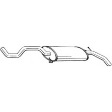 281-377 BOSAL Глушник вихлопних газів кінцевий