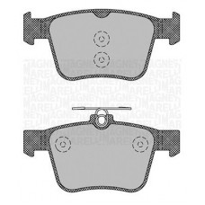 363916060713 MAGNETI MARELLI Комплект гальмівних колодок дисковий гальм