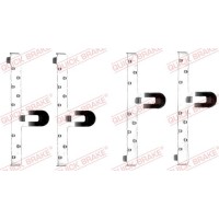 109-1048 QUICK BRAKE Комплектуючі колодки дискового гальма
