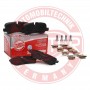 13046027192N-SET-MS MASTER-SPORT GERMANY Комплект гальмівних колодок дисковий гальм