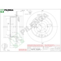 5797 PILENGA Гальмівний диск
