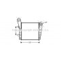 VNA4234 AVA QUALITY COOLING Интеркулер