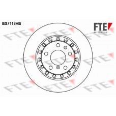 BS7118HB FTE Гальмівний диск