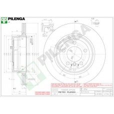 V726 PILENGA Гальмівний диск