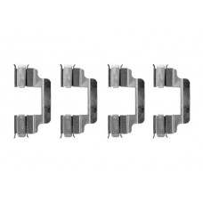 1 987 474 315 BOSCH Комплектуючі колодки дискового гальма
