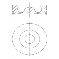 681 12 00 MAHLE поршень