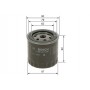 F 026 407 250 BOSCH Масляний фільтр