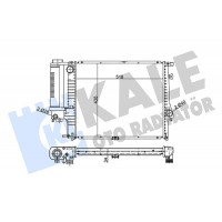 348800 KALE OTO RADYATÖR Радіатор охолодження двигуна