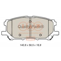704-17132 IAP QUALITY PARTS Комплект гальмівних колодок дисковий гальм