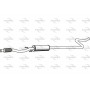 P17015 FENNO Середній глушник вихлопних газів