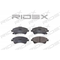 402B0459 RIDEX КомплеК т гальмівних колодок, дискове гальмо