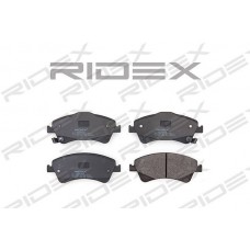 402B0459 RIDEX КомплеК т гальмівних колодок, дискове гальмо