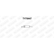 TY70447 VENEPORTE Предглушник вихлопних газів