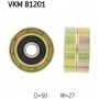 VKM 81201 SKF Паразитный / Ведущий ролик, Зубчастий ремінь