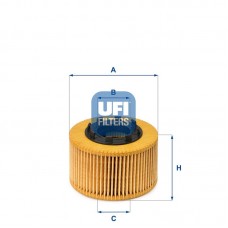 25.015.00 UFI Масляний фільтр