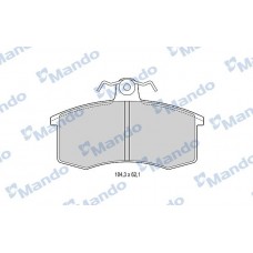 MBF015075 MANDO КомплеК т гальмівних колодок, дискове гальмо
