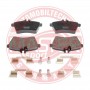 13046027112N-SET-MS MASTER-SPORT GERMANY Комплект гальмівних колодок дисковий гальм