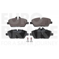 5502221529 EUROBRAKE Комплект гальмівних колодок дисковий гальм